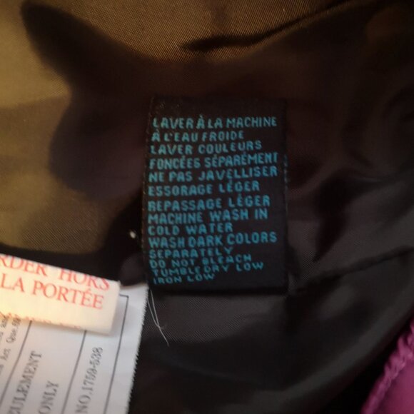 Point Zero Nicole Benisti Girls Size Small Pink w/ Dark Grey Puffy Vest - Picture 8 of 12